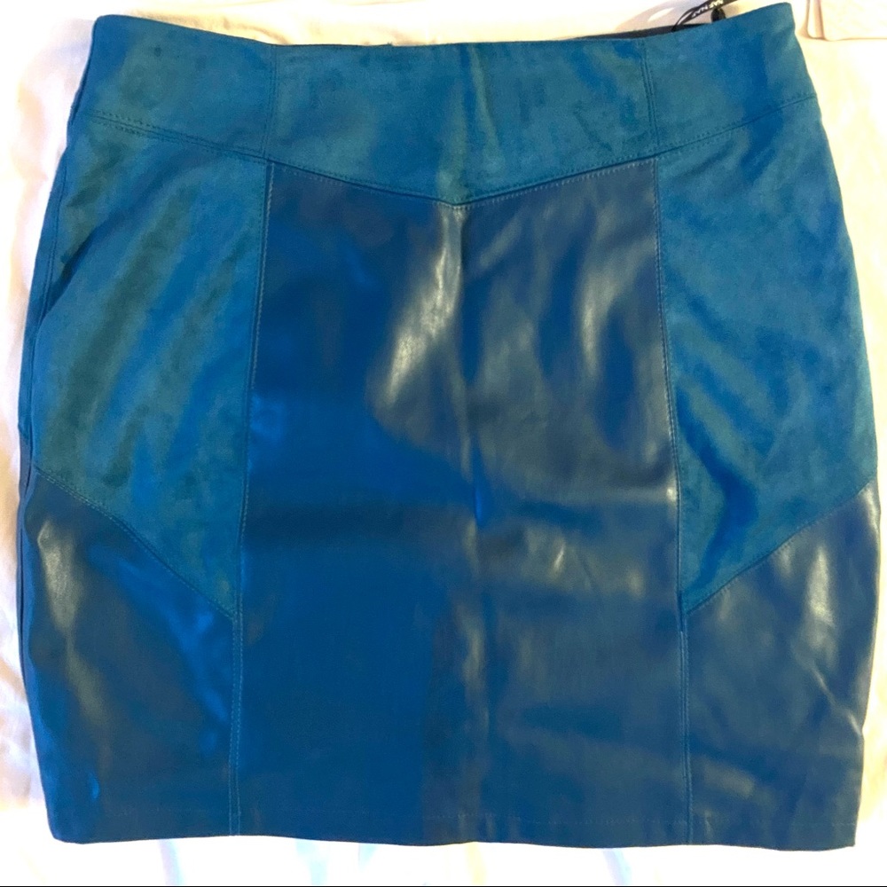Teal Mini Skirt size 34 EU / US 2-4
